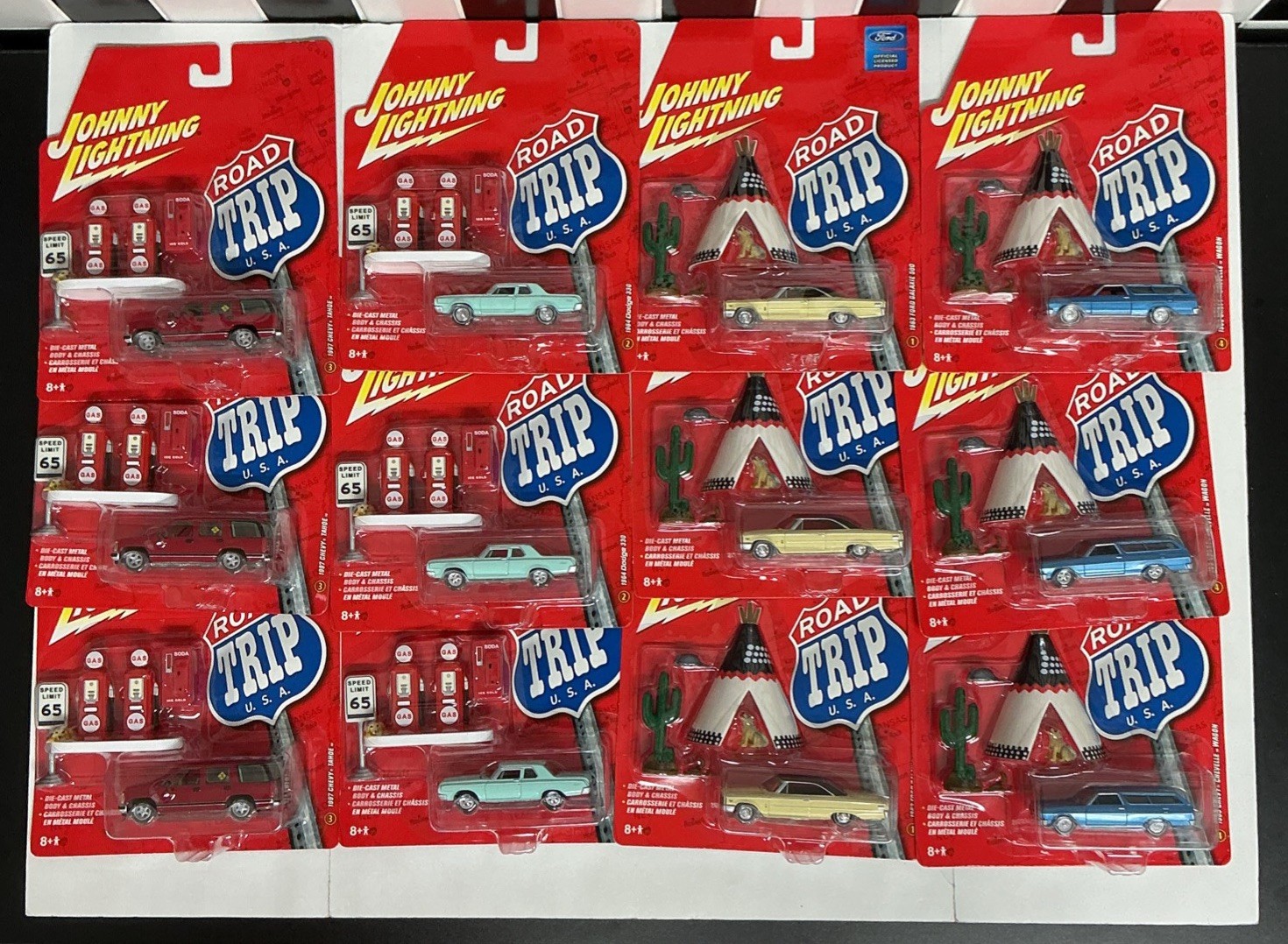 2006 Johnny Lightning Road Trip USA Complete Set