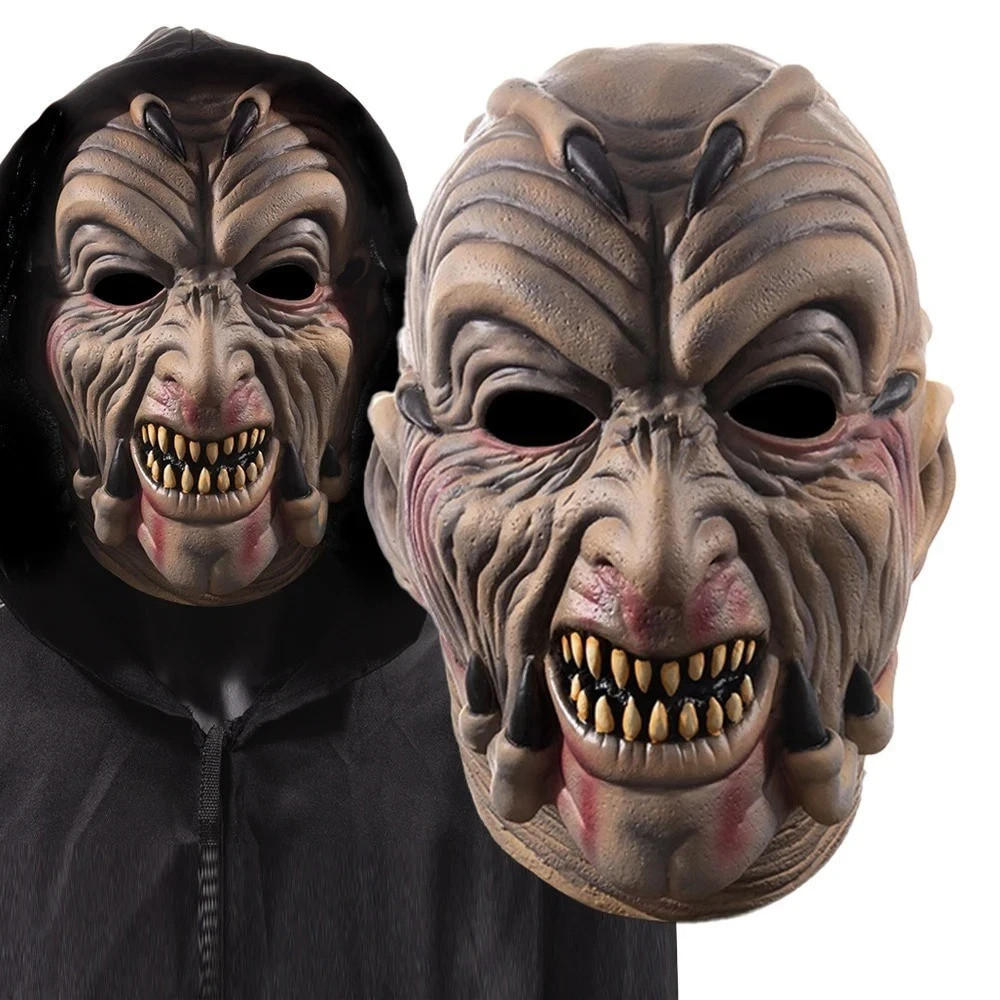 Jeepers Creepers Horror Monster Mask Latex Demon Killer Halloween Cosplay Costum