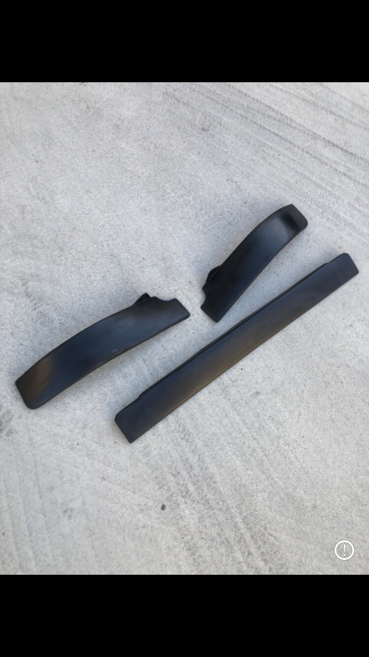 NEW 1991-1996 Chevy Caprice & Impala SS Urethane Air Deflectors Air Dams 3pc NEW 1991-1996 Chevy Caprice & Impala SS Urethane Air Deflectors Air Dams 3pc