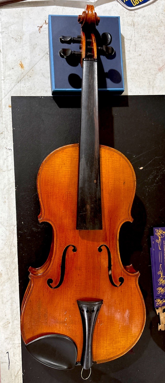 Antique J.A. Baader Mitterrand 1910 3/4 Violin Antique J.A. Baader Mitterrand 1910 3/4 Violin