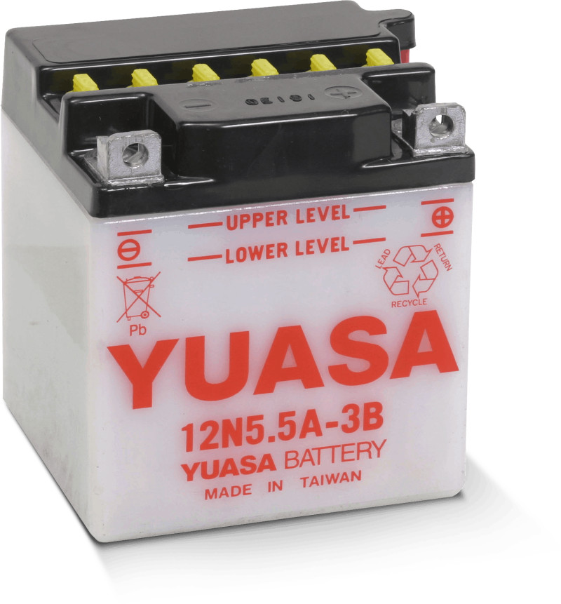 Yuasa For 12N5.5A-3B Powersports 12-Volt Battery – Fits Yamaha RD Series