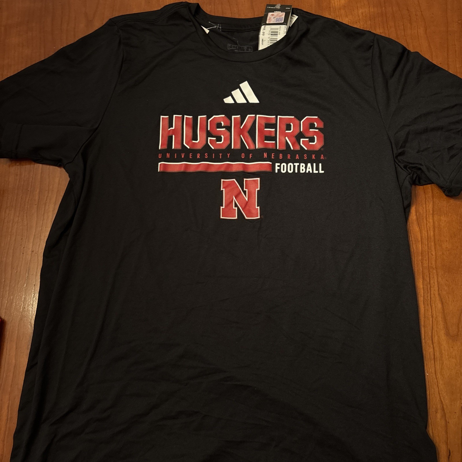 NEW Adidas Nebraska Cornhuskers Football Training Shirt - Mens Large. $40 NEW Adidas Nebraska Cornhuskers Football Training Shirt - Mens Large. $40