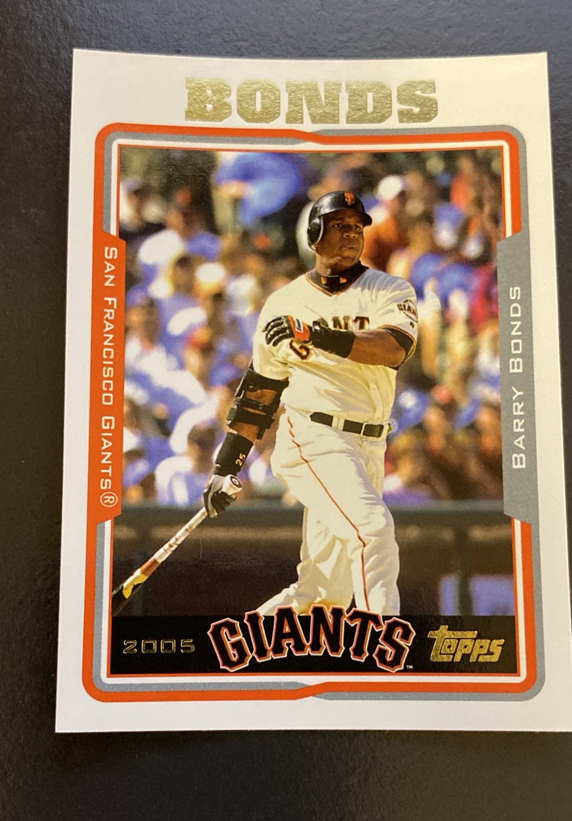 2005 Topps - Barry Bonds #500 2005 Topps - Barry Bonds #500