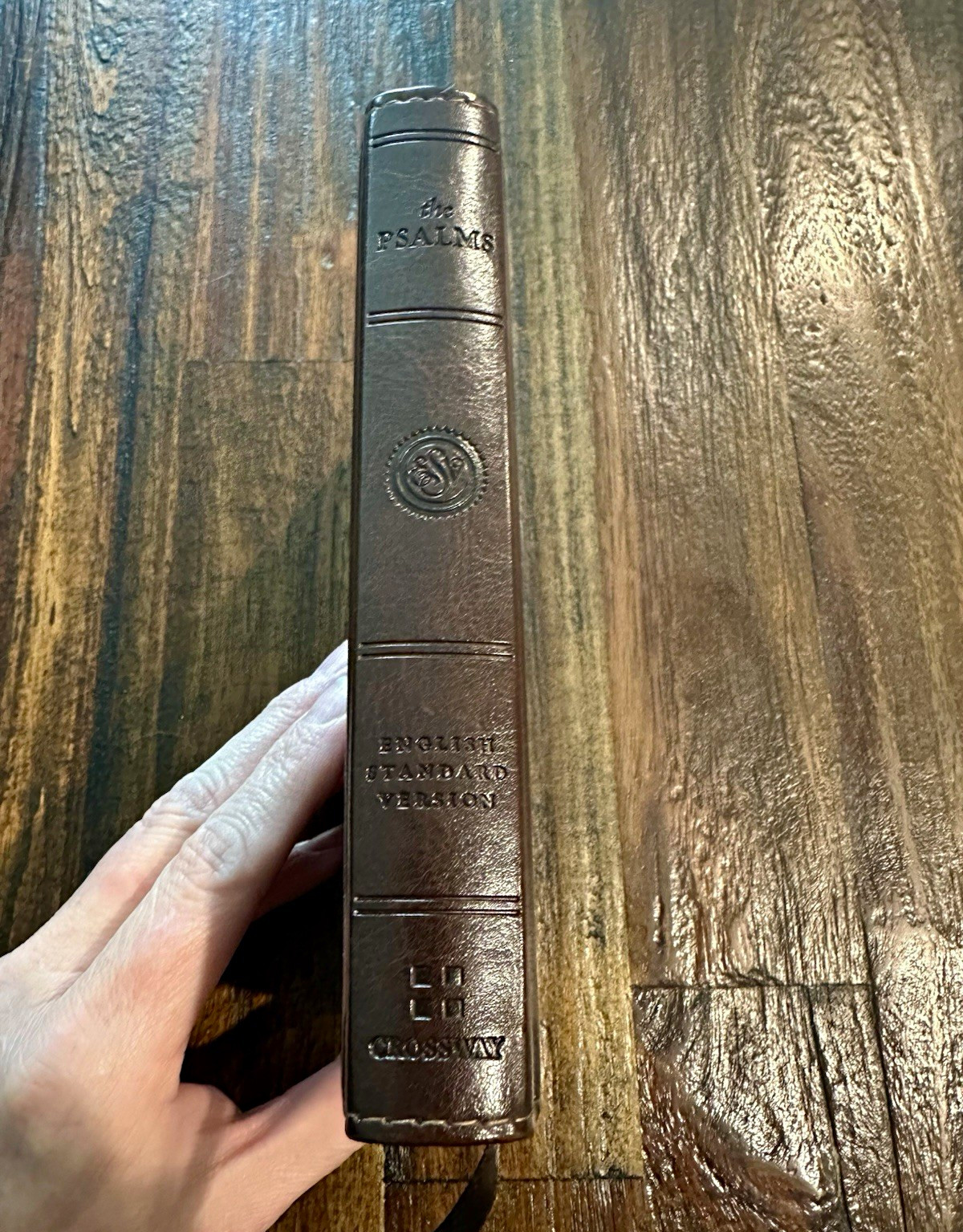 The Psalms English Standard Version (ESV) Leather Bound (LB) Crossway