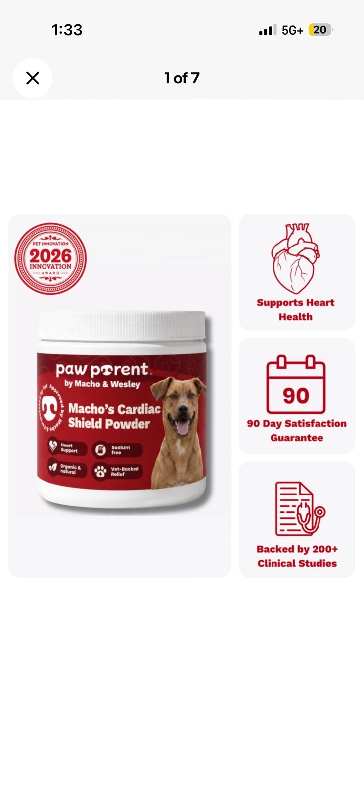 The Paw Parent | Cardiac Shield Powder The Paw Parent | Cardiac Shield Powder