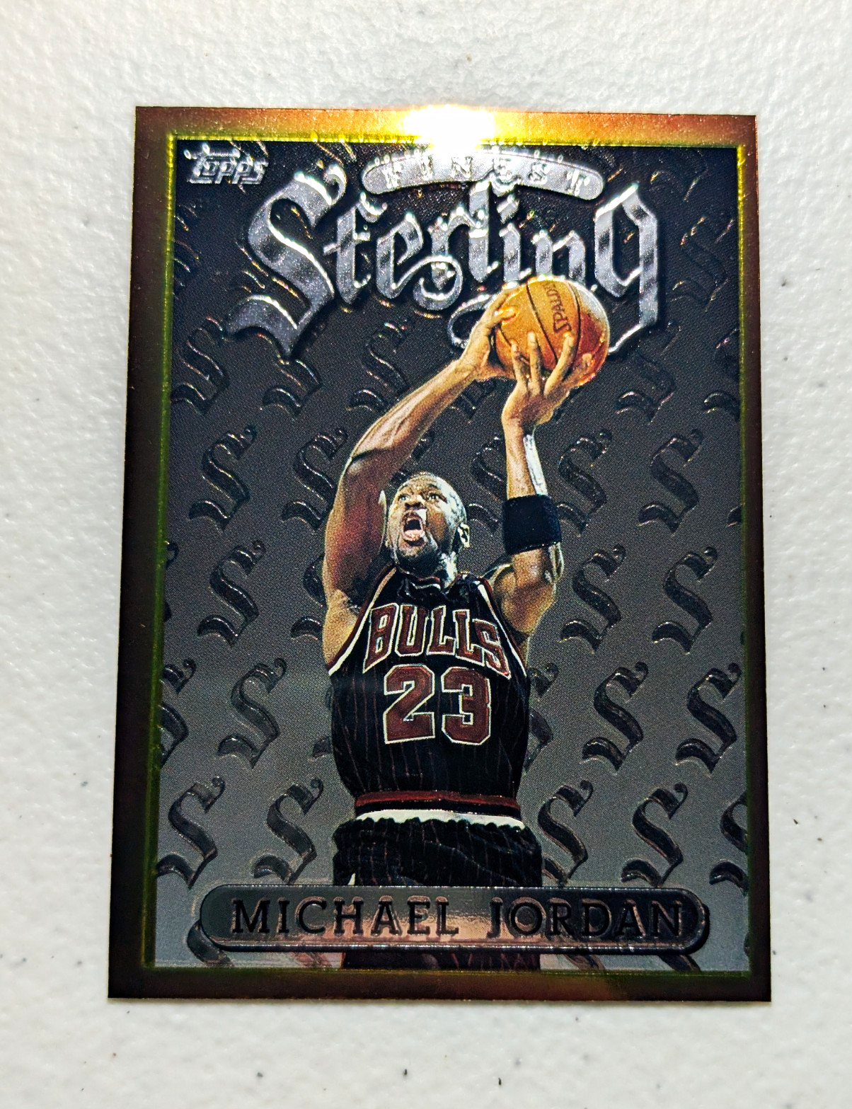 96-97 Topps Finest Sterling Michael Jordan 50 Minor Corner/Edge Wear SEE PHOTOS 96-97 Topps Finest Sterling Michael Jordan 50 Minor Corner/Edge Wear SEE PHOTOS