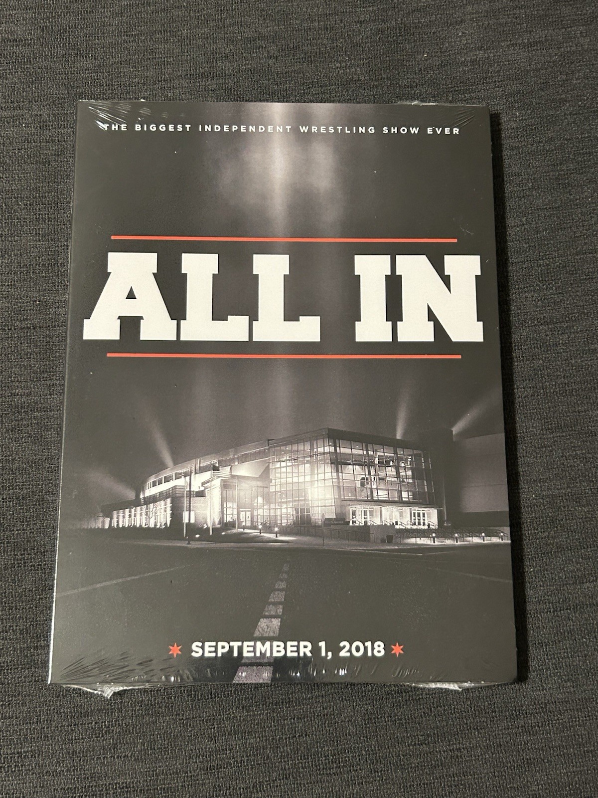 AEW All In 2018 DVD Kenny Omega Cody Rhodes MJF September 1 2018 Sealed NEW AEW All In 2018 DVD Kenny Omega Cody Rhodes MJF September 1 2018 Sealed NEW
