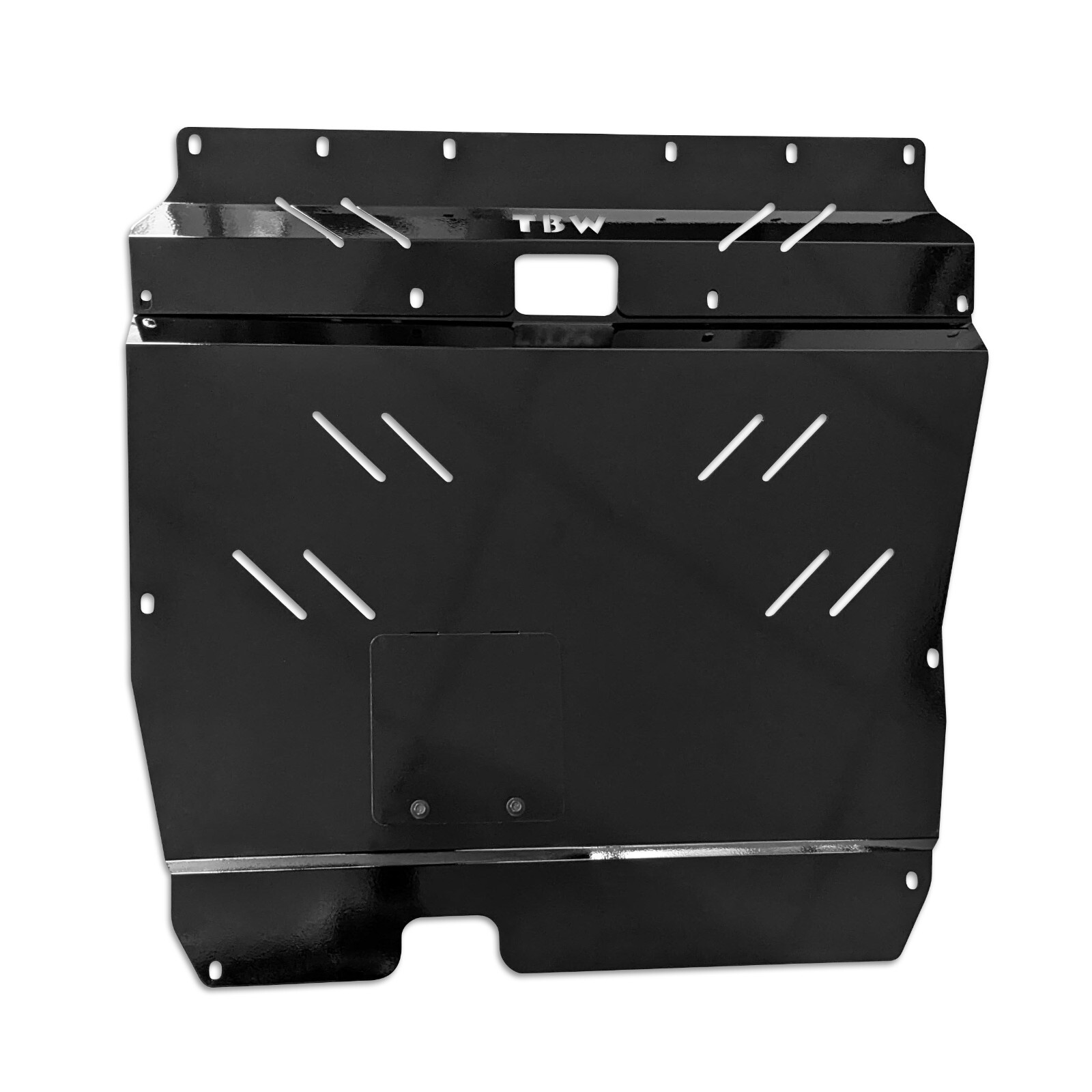 TBW Aluminum Engine Under Tray Shield for 2nd Gen 09-14 Acura TSX CU2 BLACK