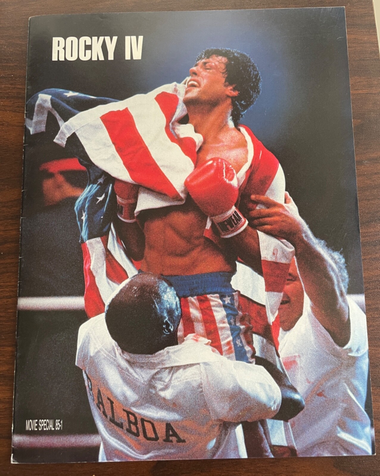 ROCKY IV Original Vintage 1985 Movie Program Sylvester Stallone ROCKY IV Original Vintage 1985 Movie Program Sylvester Stallone