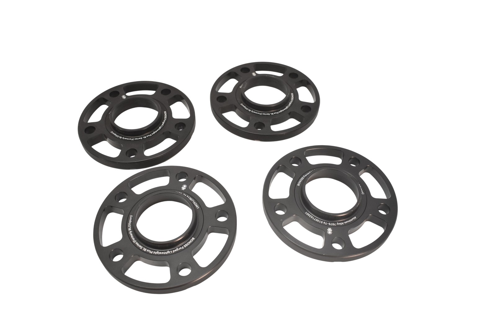 BONOSS Wheel Spacers 4 Pack Forged Aluminum Alloy 7075-T6 Black 51307162601