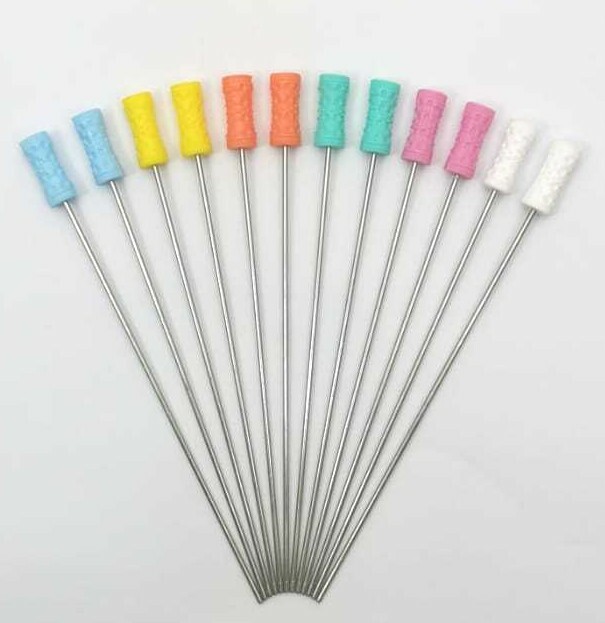 Bag of 25 Hourglass Metal Natural Hair Pins (4.5 inches long) Bag of 25 Hourglass Metal Natural Hair Pins (4.5 inches long)
