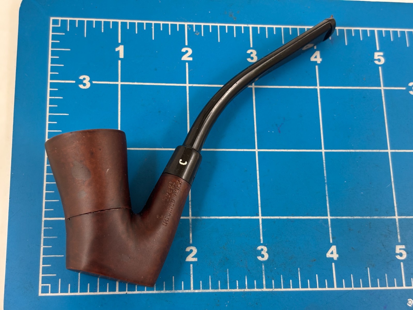 Judd\'s UNSMOKED Calabresi Bent Briar Sitter Pipe w/Removable Bowl