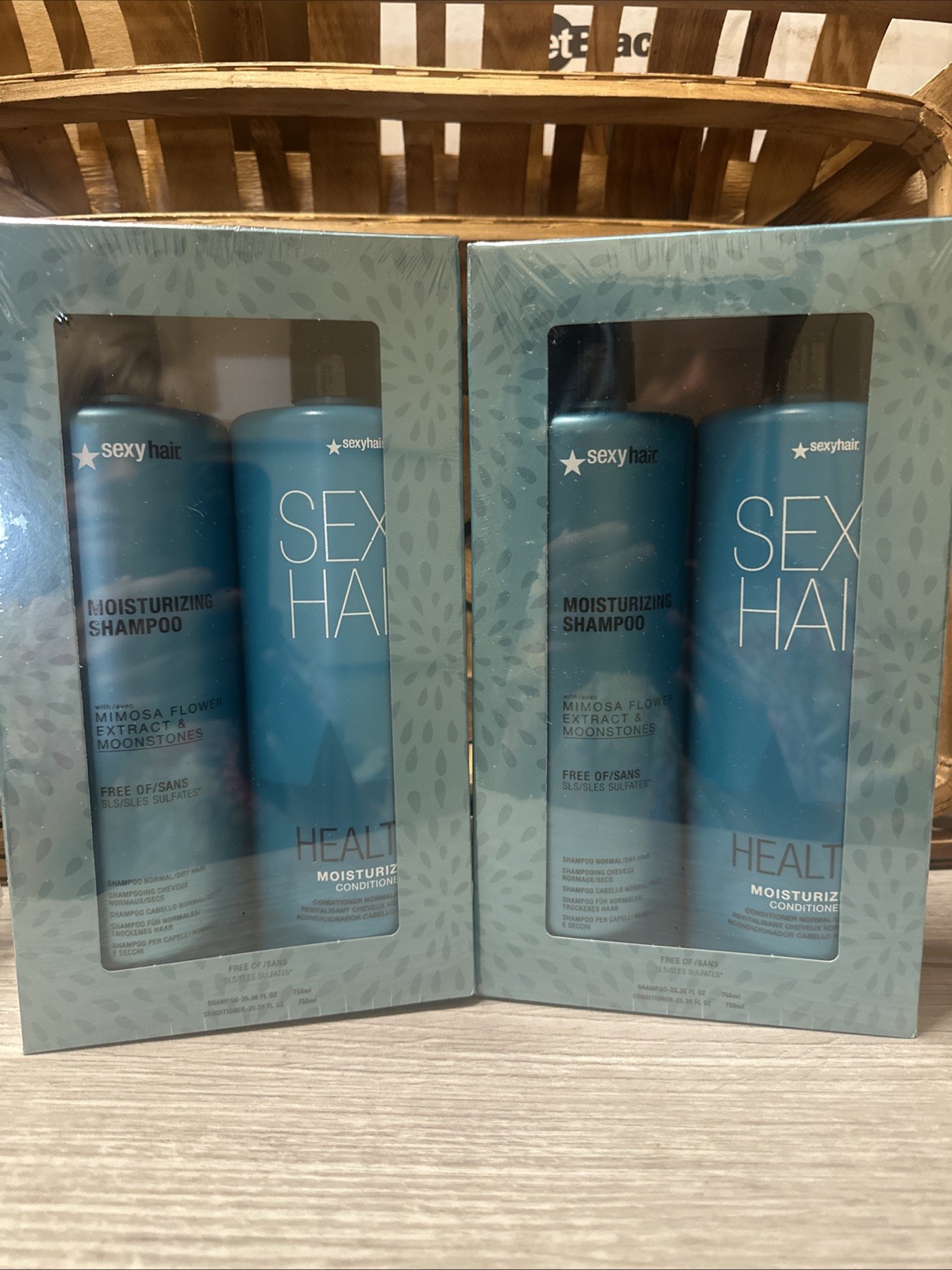 2 - 2 PACKS Healthy Sexy Hair Moisturizing Shampoo & Conditioner 25 Oz Each 2 - 2 PACKS Healthy Sexy Hair Moisturizing Shampoo & Conditioner 25 Oz Each