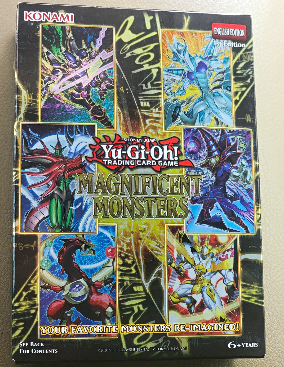 Konami Yu-Gi-Oh TCG Magnificent Monsters 1st Ed English Mini Box