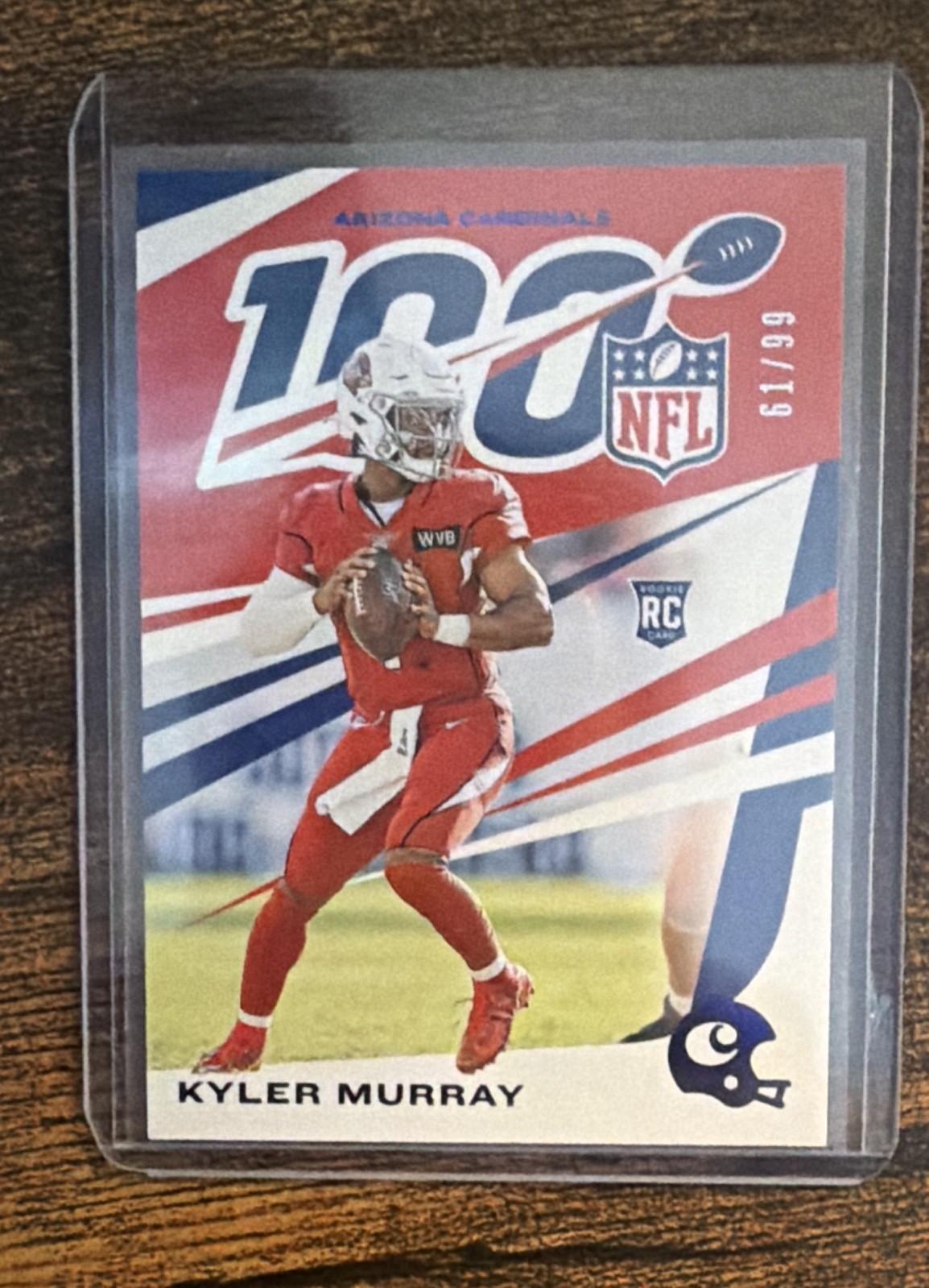 2019 Panini Chronicles - NFL 100 Kyler Murray #3 Blue /99 (RC)
