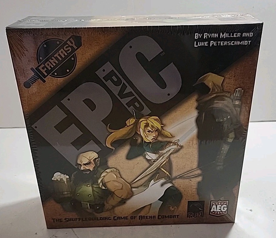 BRAND NEW EPIC PvP Fantasy Card Shufflebuilding Game Arena Combat AEG Sealed MIB