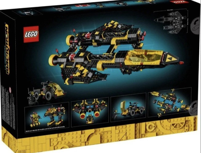 LEGO Icons Blacktron Renegade 10355 Space Ship 1151 Pieces NEW SEALED 18+