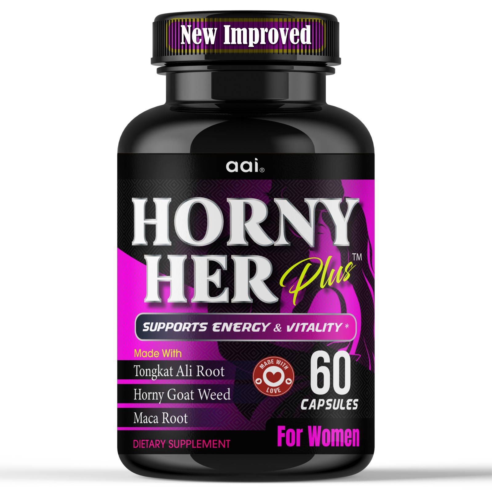 FEMALE AROUSAL PILLS, Libido Booster for Women, Female Enhancement Stamina 60Cap