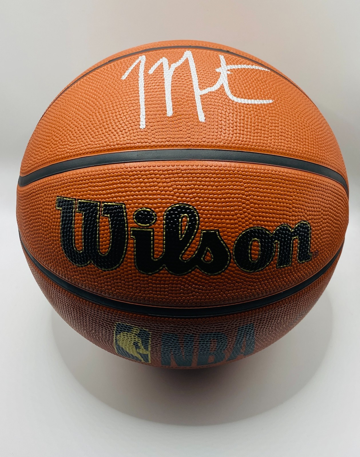 Ja Morant Signed Basketball With COA (PC488944) (Grizzlies, Blazers)