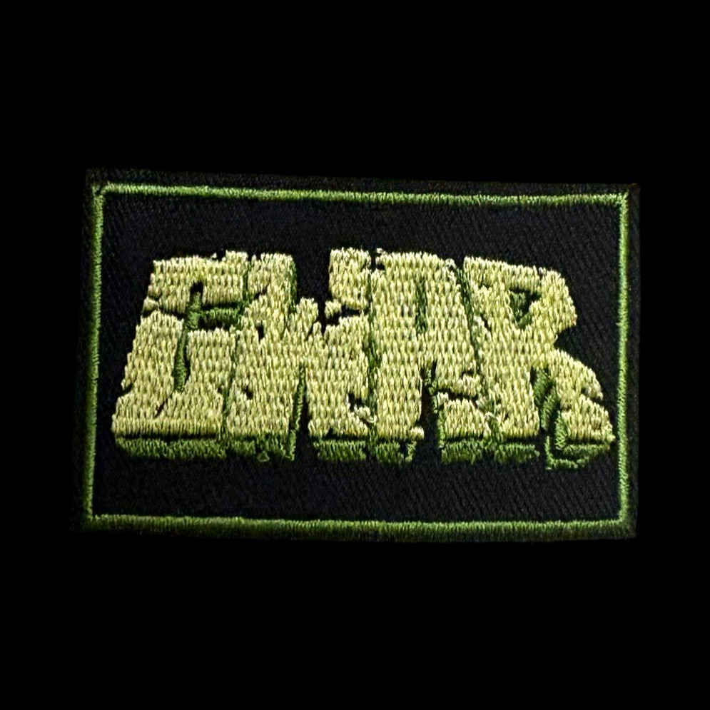 Embroidered Gwar Logo Patch Single for Bags Purses Jeans Pants Crafts Embroidered Gwar Logo Patch Single for Bags Purses Jeans Pants Crafts