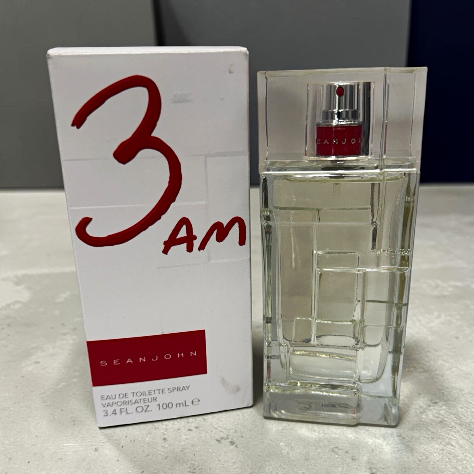 Sean John 3 AM Eau de Toilette Spray, Regular Size 3.4 fl oz Sean John 3 AM Eau de Toilette Spray, Regular Size 3.4 fl oz