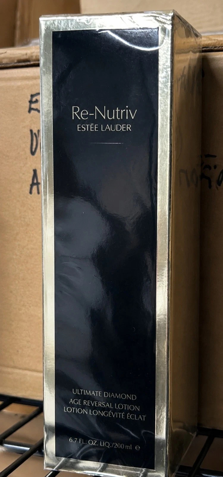 Estee Lauder Re-Nutriv Ultimate Diamond Age Reversal Lotion 6.7oz 200ml NEW