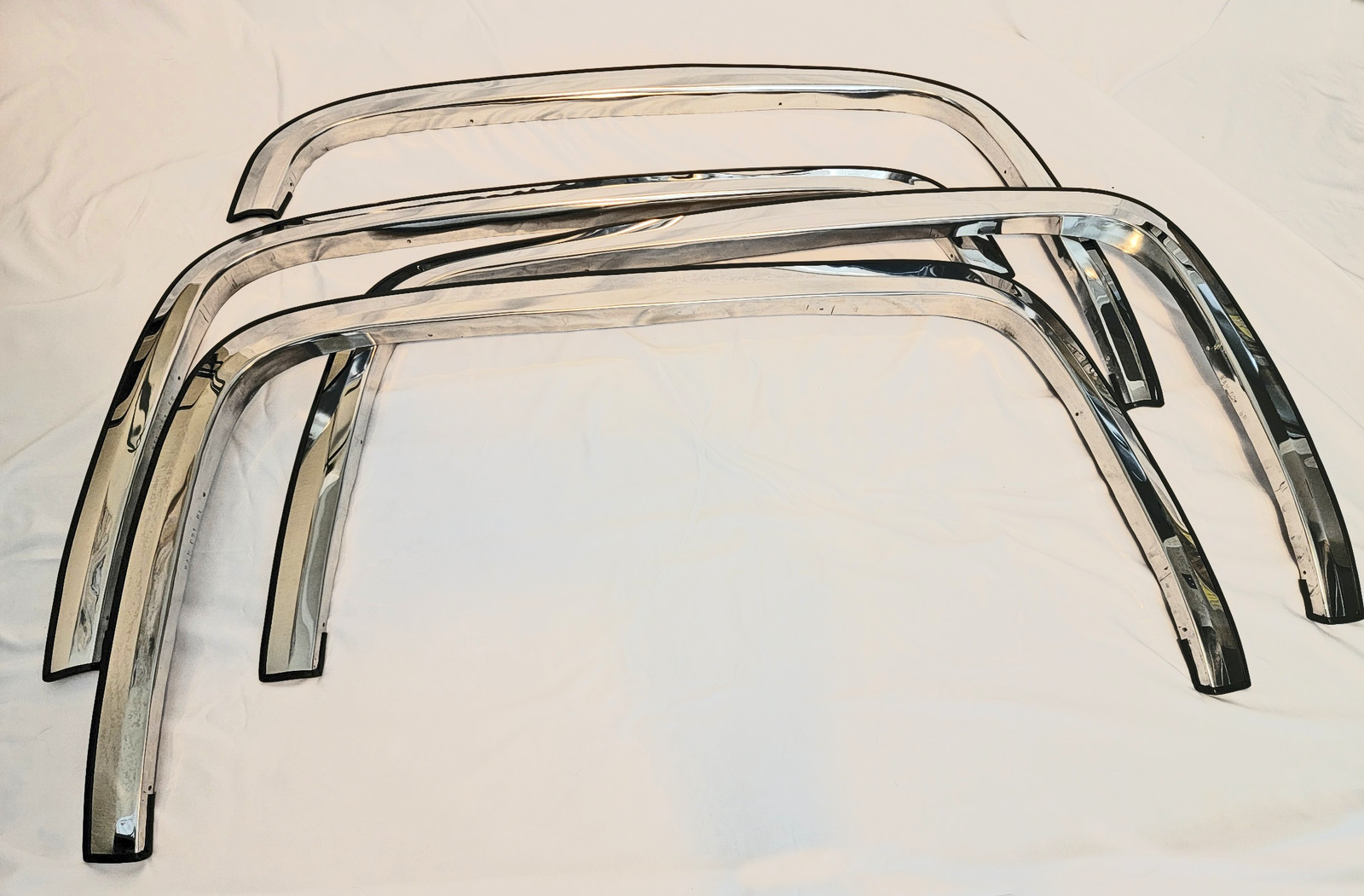 FITS SILVERADO 1500 14-15 Chrome Polished Stainless Steel FENDER TRIM 2