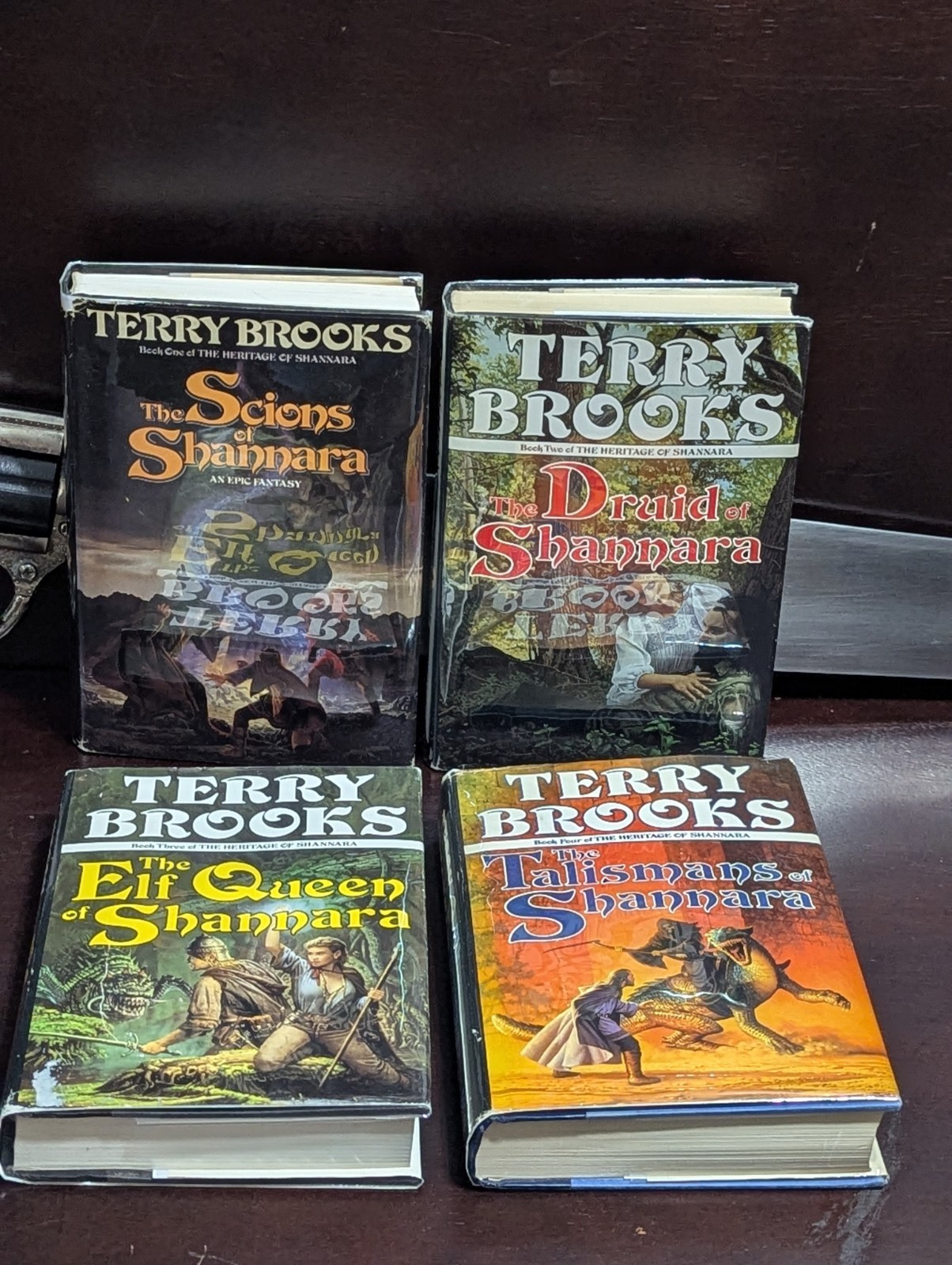 The Heritage of Shannara Terry Brooks BCE HCDJ Complete Tetralogy Set LIKE NEW
