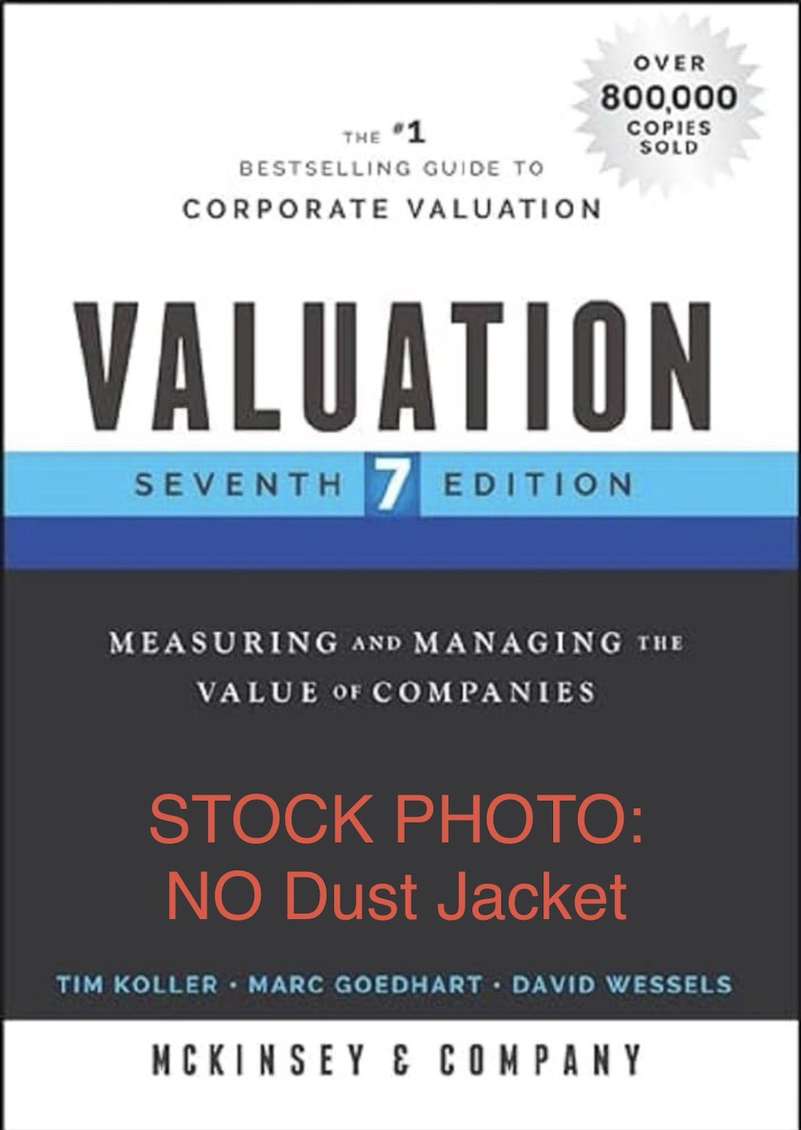 VALUATION Measuring and Managing the Value of Companies 7th Ed NO DUST JACKET