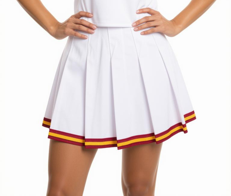US California Cheerleader Uniform Skirt Party Game Day Halloween Costume Cosplay