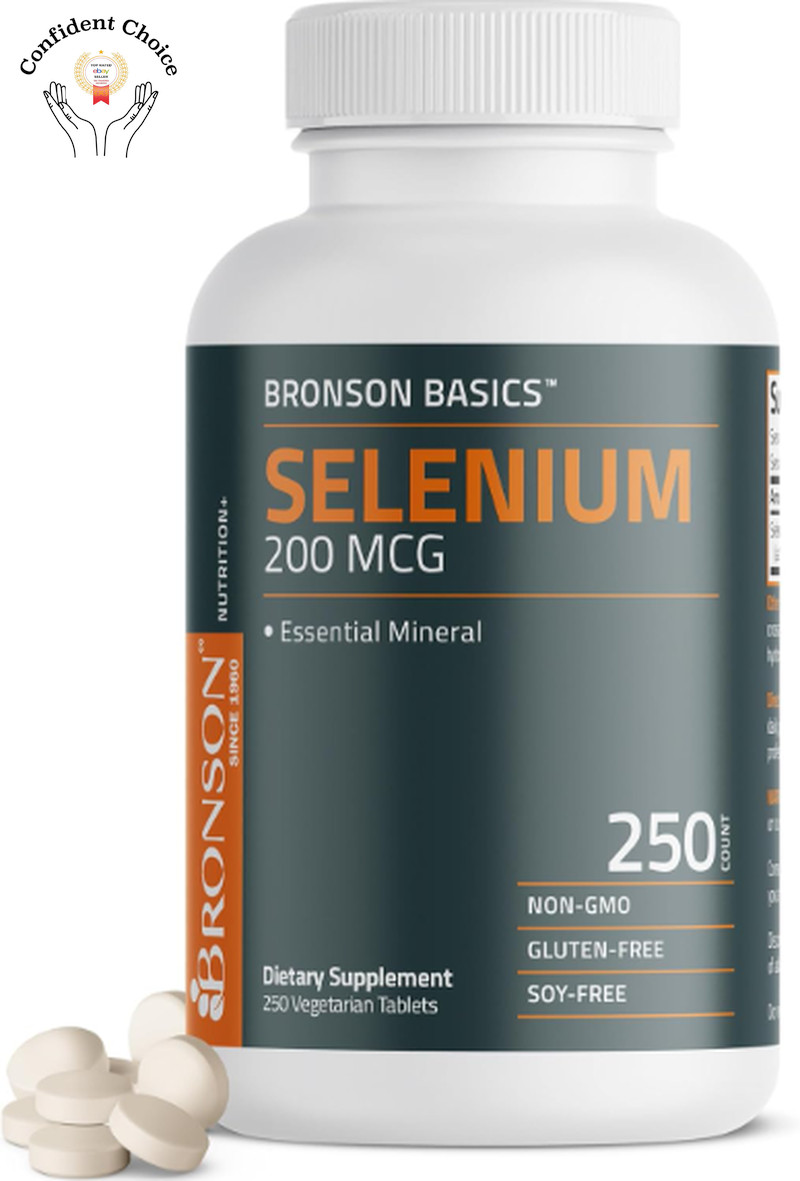 Selenio 200 Mcg Para La Salud De La Tiroides, La Prostata Y El Corazon NEW YS... Selenio 200 Mcg Para La Salud De La Tiroides, La Prostata Y El Corazon NEW YS...