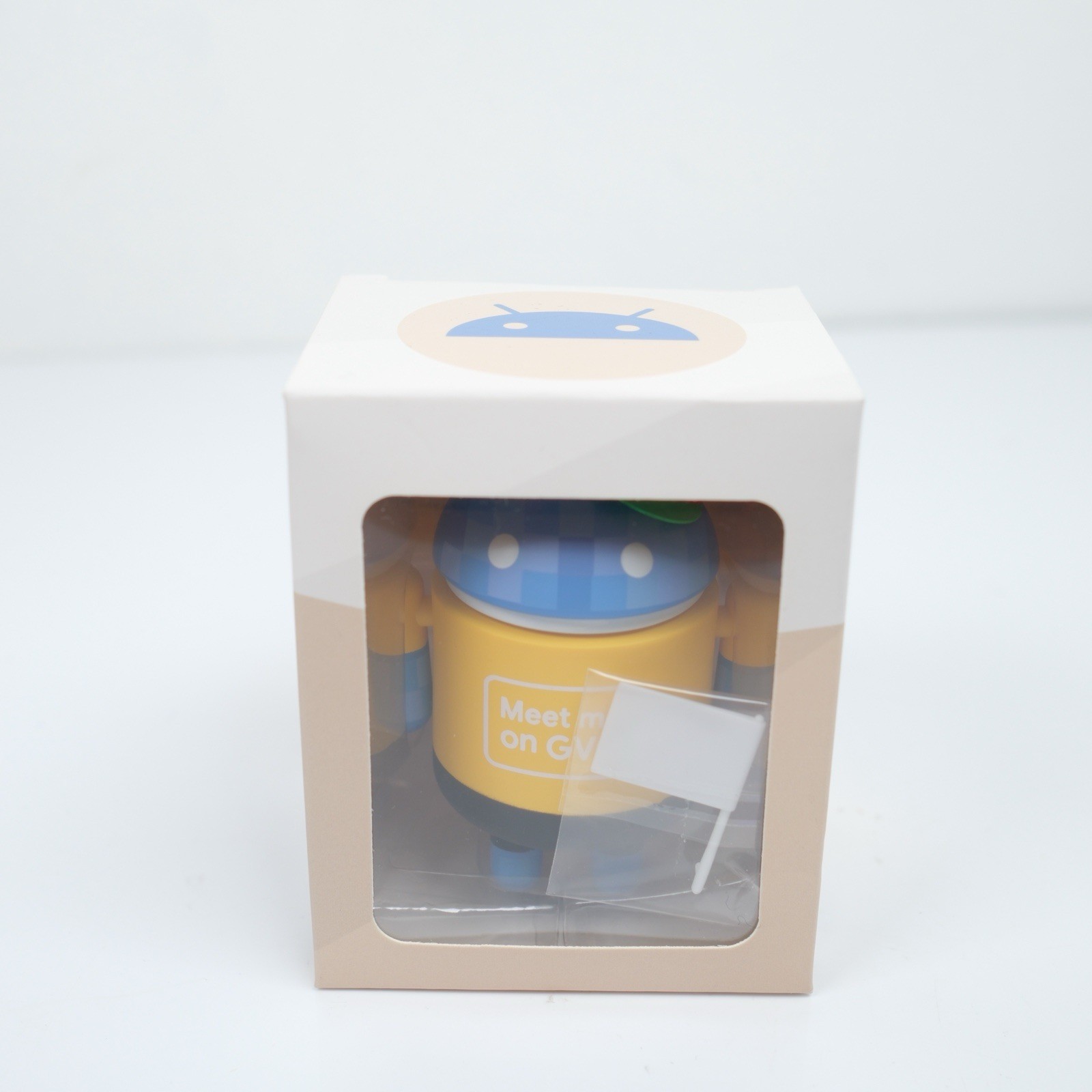 2017 Google Android Mini Collectible GVC Intern Figure Meet Me On Vtg Vinyl 2017 Google Android Mini Collectible GVC Intern Figure Meet Me On Vtg Vinyl