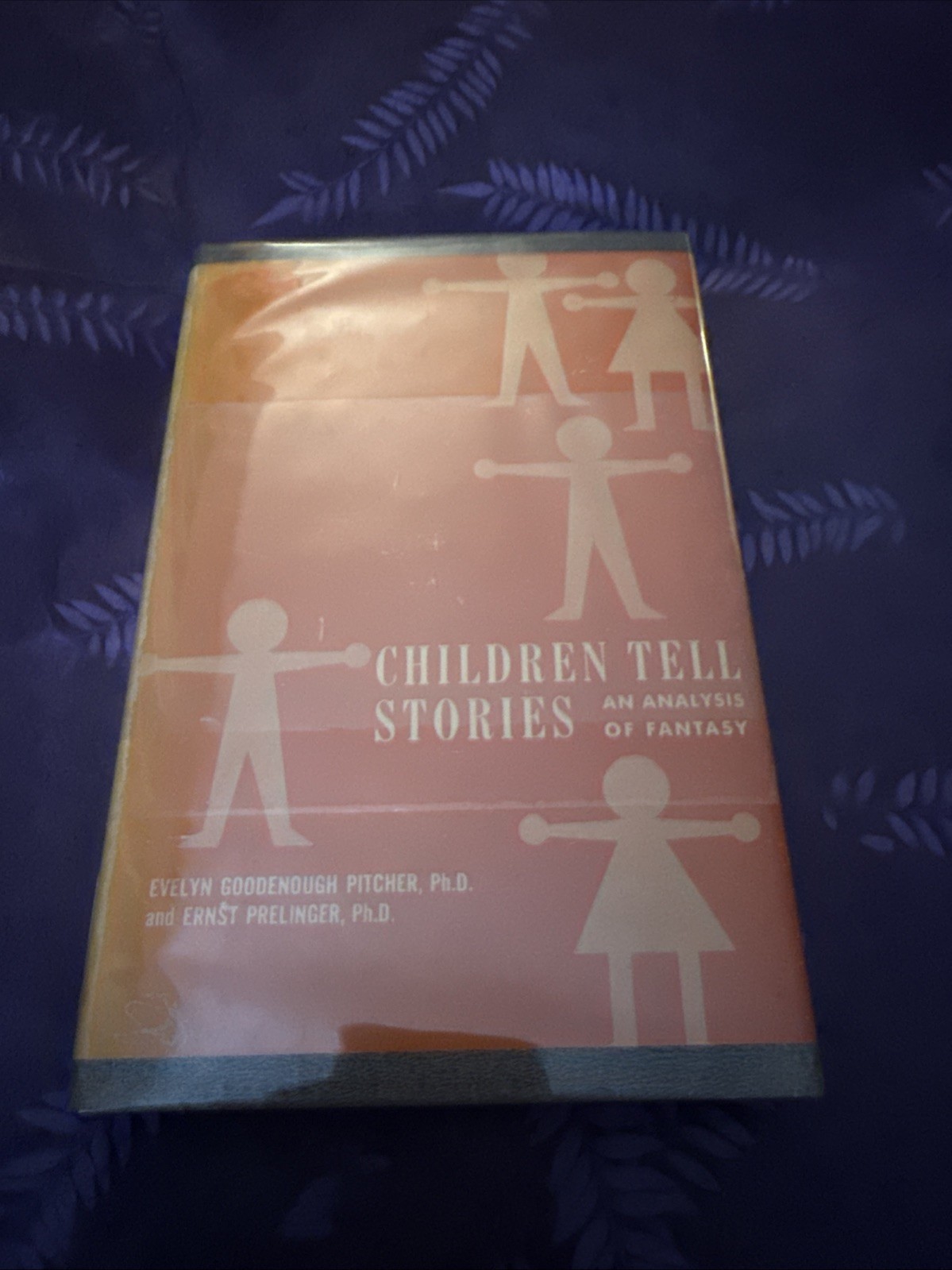 1st Ed Children Tell Stories an Analysis of Fantasy Evelyn G. Pitcher - 1963