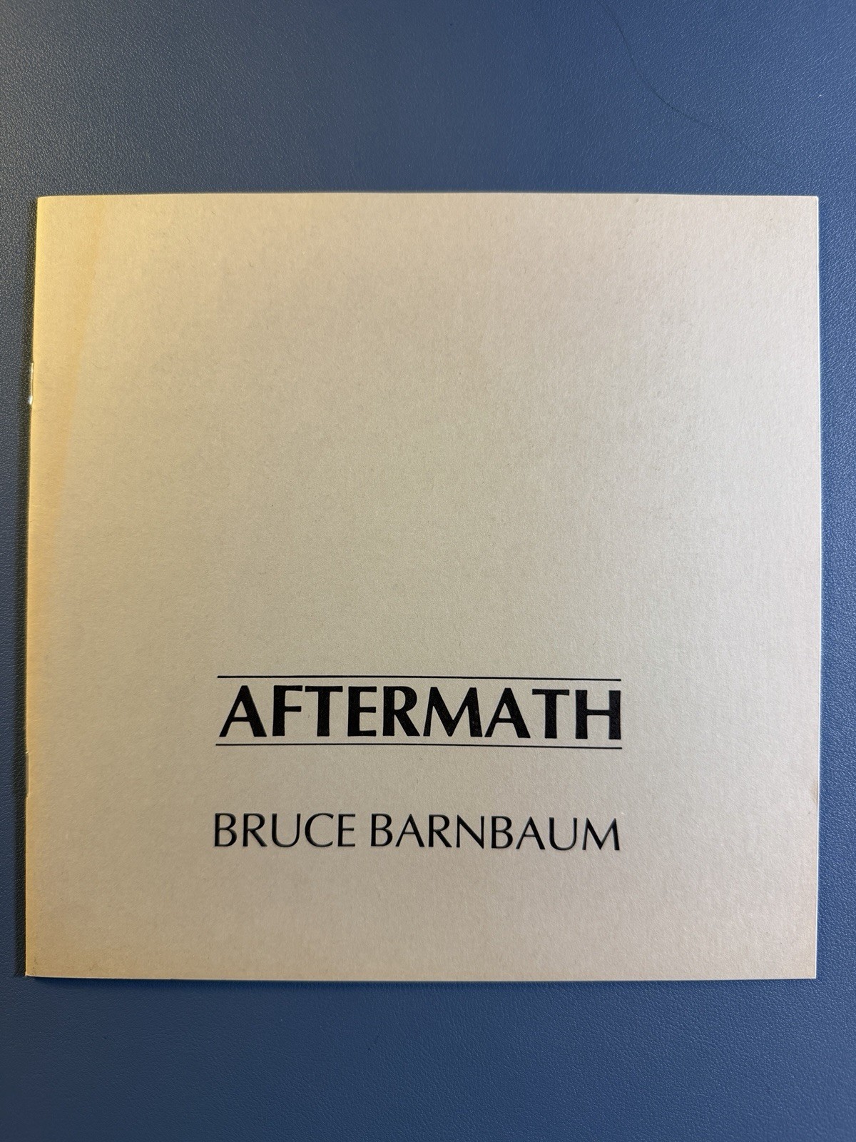 Bruce Barnbaum - Aftermath - 1979 Exhibition At Stephen White Gallery - First Ed Bruce Barnbaum - Aftermath - 1979 Exhibition At Stephen White Gallery - First Ed