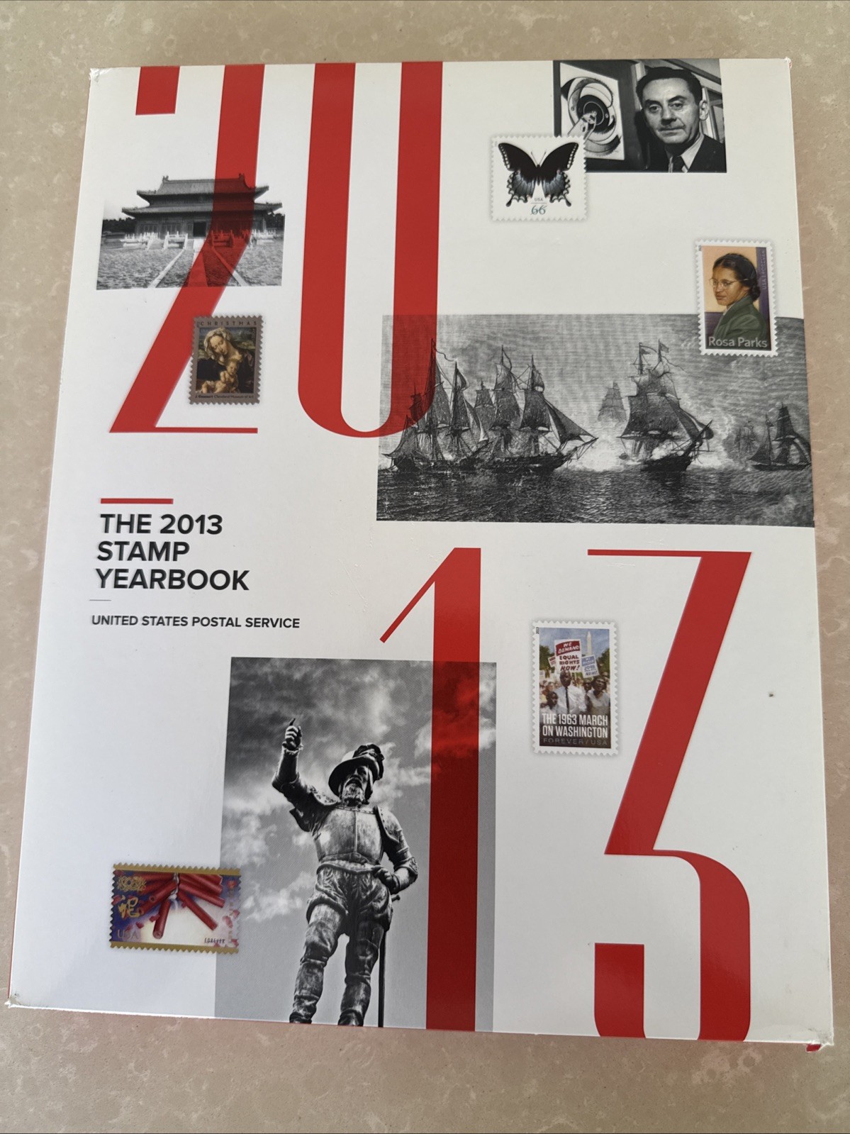 2013 SEALED COMMEMERATIVE STAMPS, MNH FOR 2013 YEARBOOK, FV $64.95 (WITH/ ALBUM) 2013 SEALED COMMEMERATIVE STAMPS, MNH FOR 2013 YEARBOOK, FV $64.95 (WITH/ ALBUM)