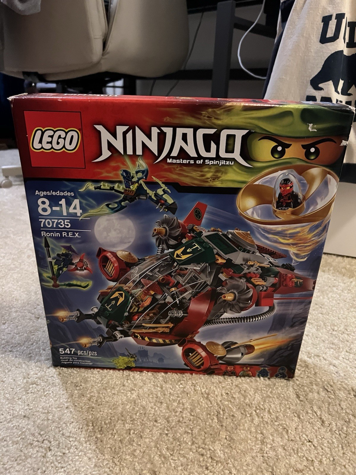 LEGO NINJAGO: Ronin R.E.X. (70735) Brand New Sealed Rare Retired Hard To Find LEGO NINJAGO: Ronin R.E.X. (70735) Brand New Sealed Rare Retired Hard To Find