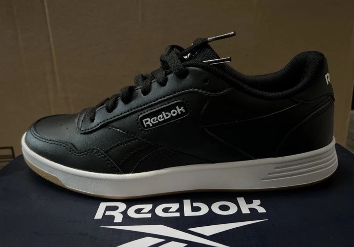 Reebok Mens Court Advance Mens Classic Sneakers Black 100010617 Reebok Mens Court Advance Mens Classic Sneakers Black 100010617