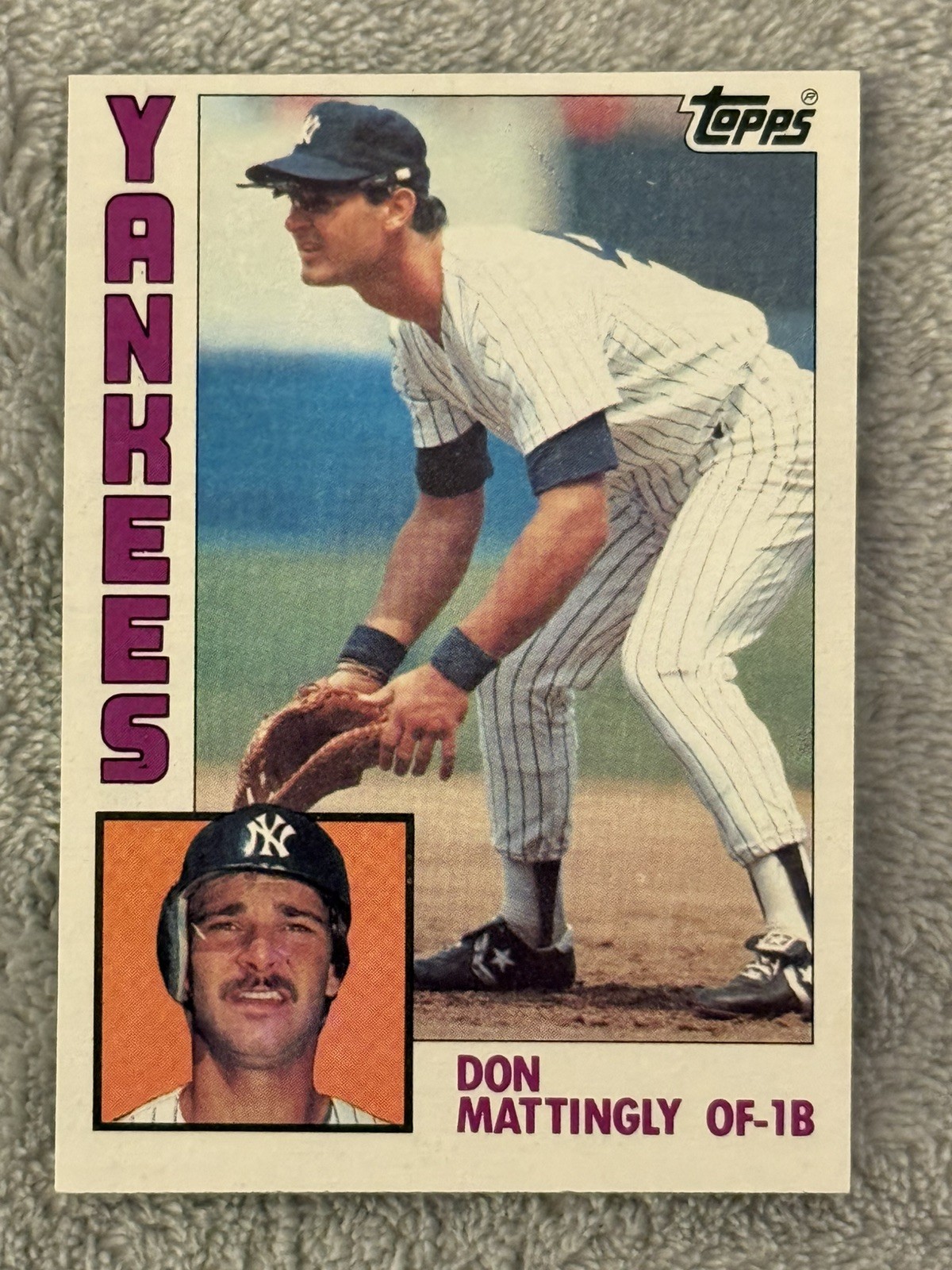 1984 Topps - Don Mattingly #8 (RC) 1984 Topps - Don Mattingly #8 (RC)