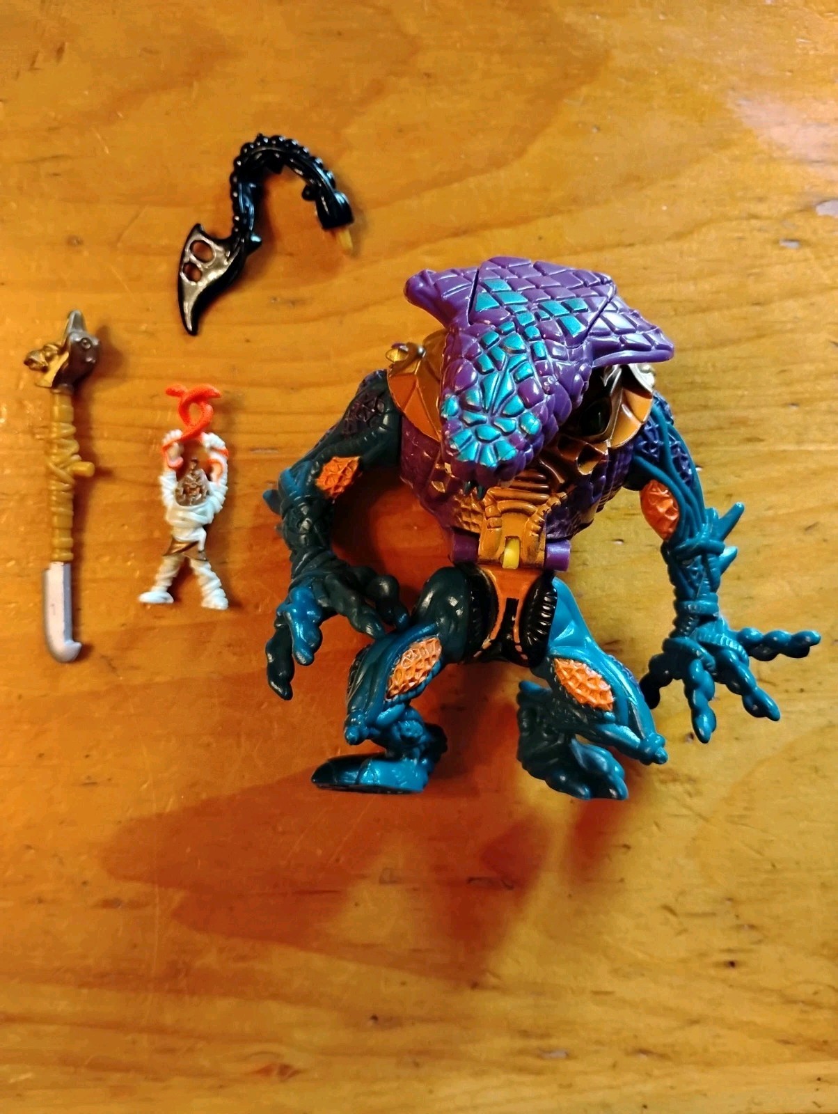 Mighty Max Battle Warriors Strikes Frappe Fang Incomplete Vintage 1994 Mighty Max Battle Warriors Strikes Frappe Fang Incomplete Vintage 1994