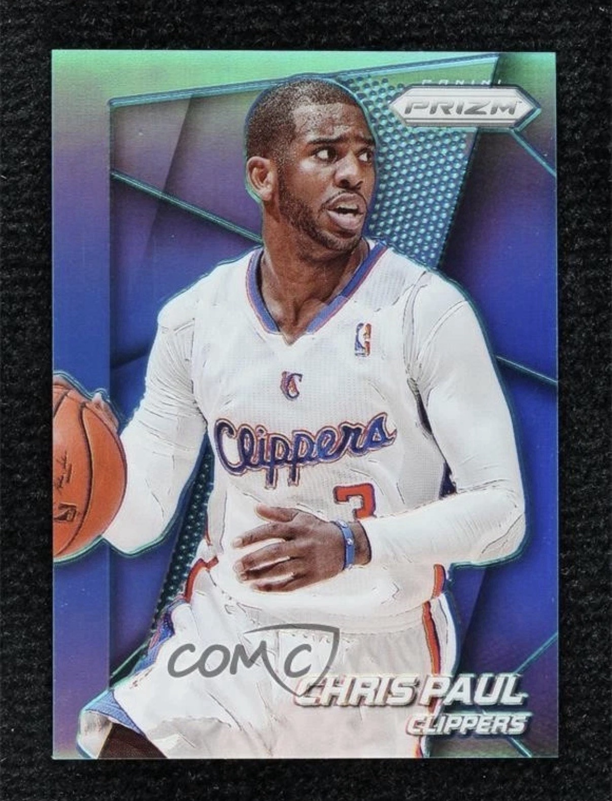2014-15 Panini Prizm Chris Paul #129 Light Blue Prizm /49 RARE