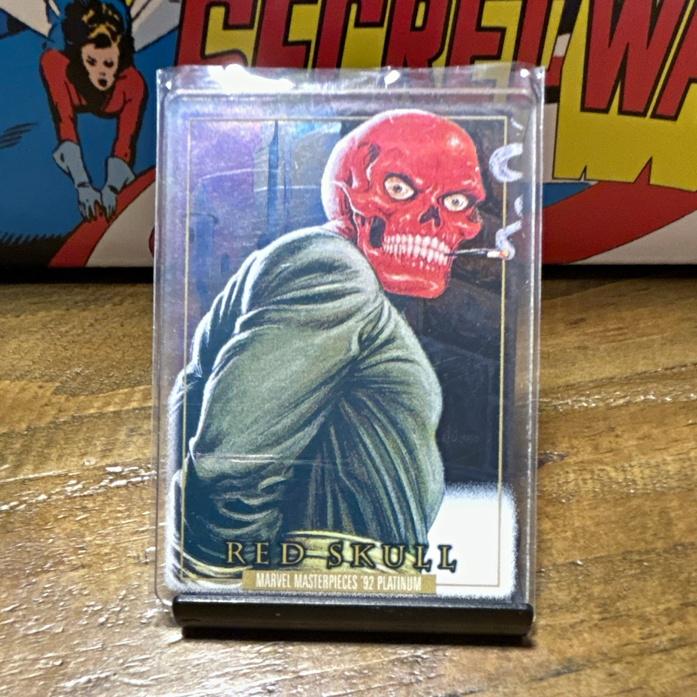 Marvel Masterpieces \'92 Platinum 6-Card Lot Red Skull+5 (80,36,42,28,25,2) Marvel Masterpieces \'92 Platinum 6-Card Lot Red Skull+5 (80,36,42,28,25,2)