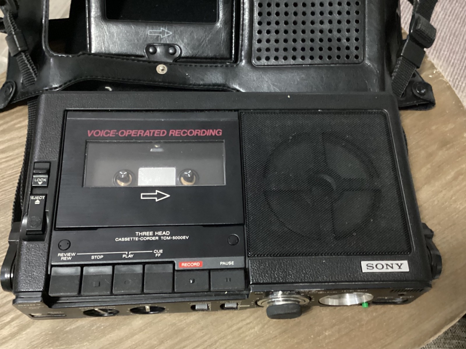 Sony TCM‑5000EV Professional Cassette Recorder – Works / Needs Service – Japan –