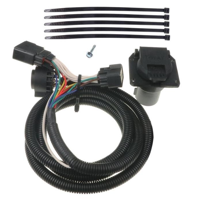 NEW 7-Way Trailer Wiring Harness  For 15-22 Ford F-150 All Styles Plug＆Play
