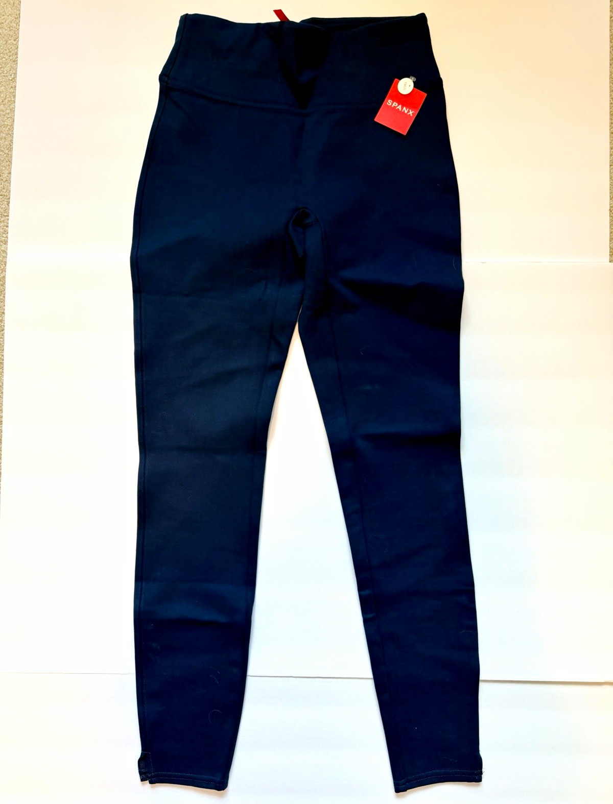 SPANX Women\'s Solid Navy Ankle Leggings Tall Size S Tall SPANX Women\'s Solid Navy Ankle Leggings Tall Size S Tall