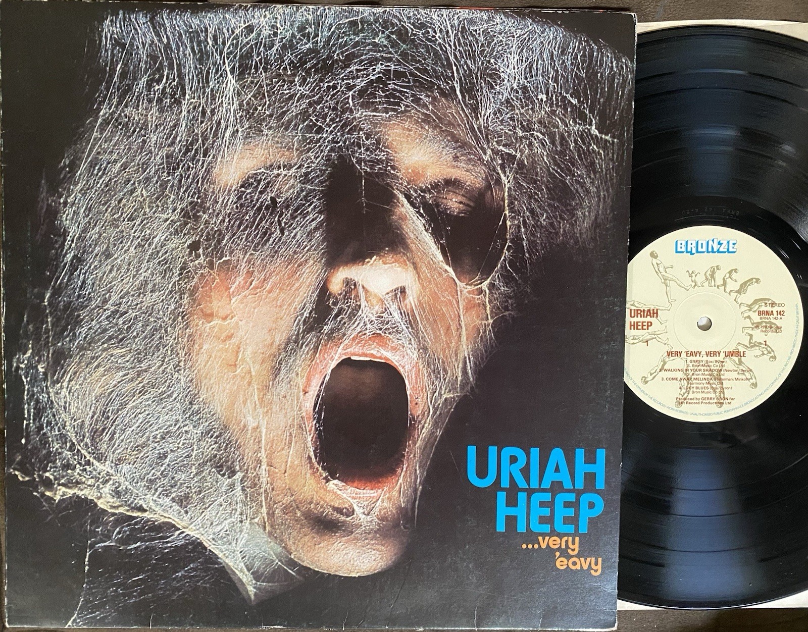 URIAH HEEP Very \'Eavy… Very \'Umble - 1970 UK Bronze LP - BEAUTIFUL EX DISC URIAH HEEP Very \'Eavy… Very \'Umble - 1970 UK Bronze LP - BEAUTIFUL EX DISC