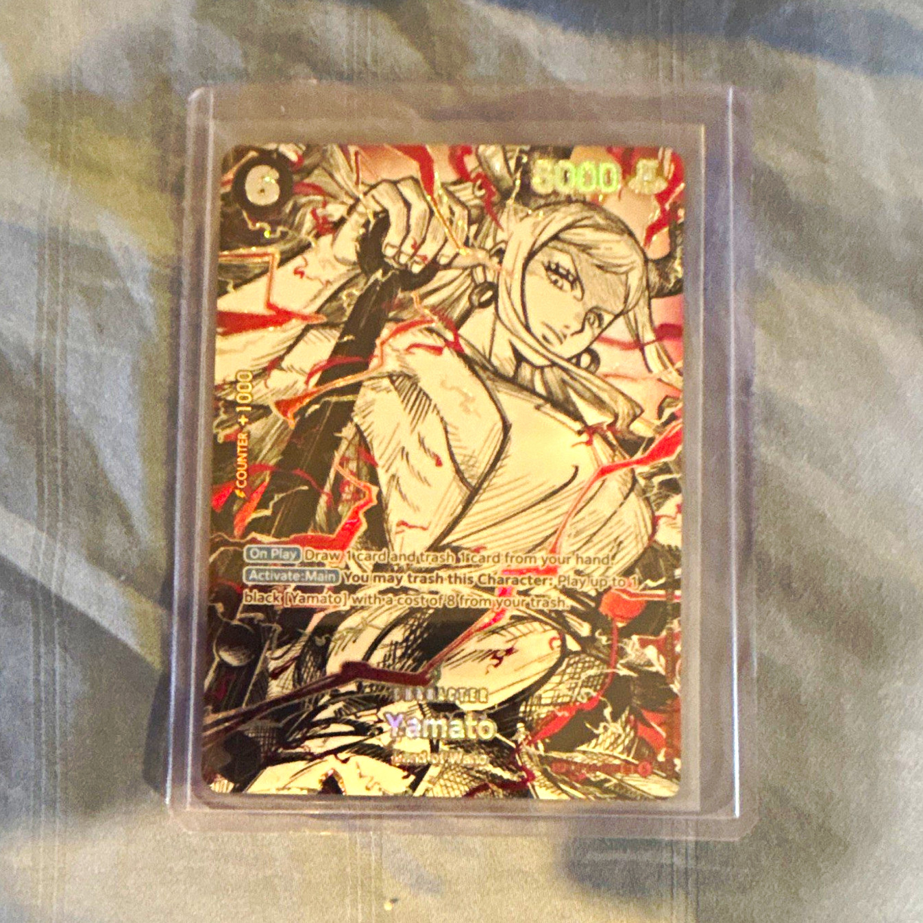 Bandai One Piece Card Game Yamato ALT art Anniversary