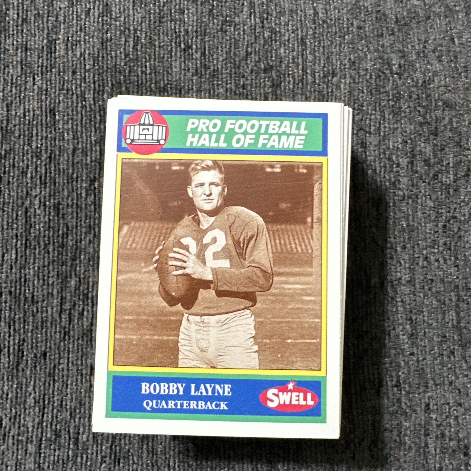 1990 Swell Greats Pro Football Hall of Fame 92 Card Lot Partial Set HOF