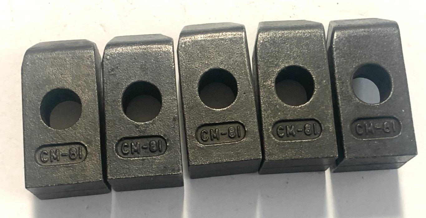 Qty (5) Kennametal CM81 Clamping Finger PN 1018571 NEW SURPLUS MADE IN USA