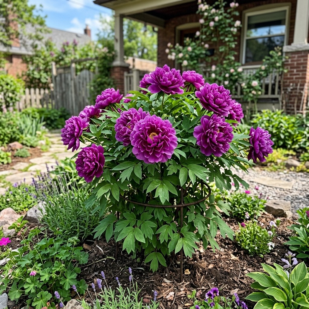 50 Purple Peony Seeds for Planting - carefully packed Heirloom Purple Peony