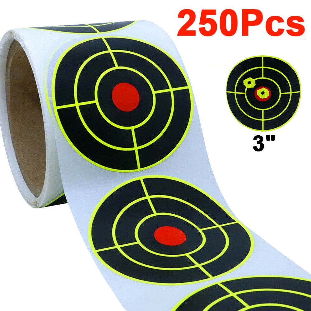 250Pcs Splatter Target Stickers 3